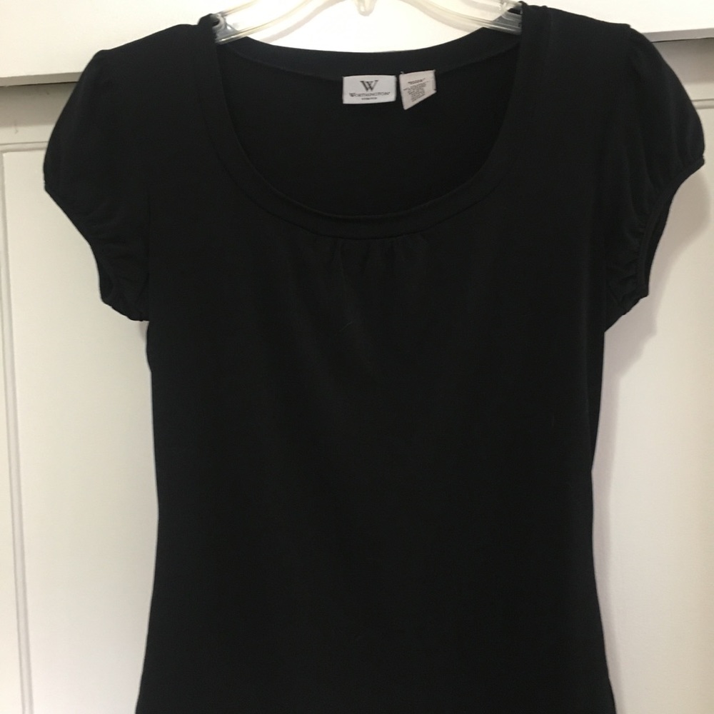 Stretch short sleeve top